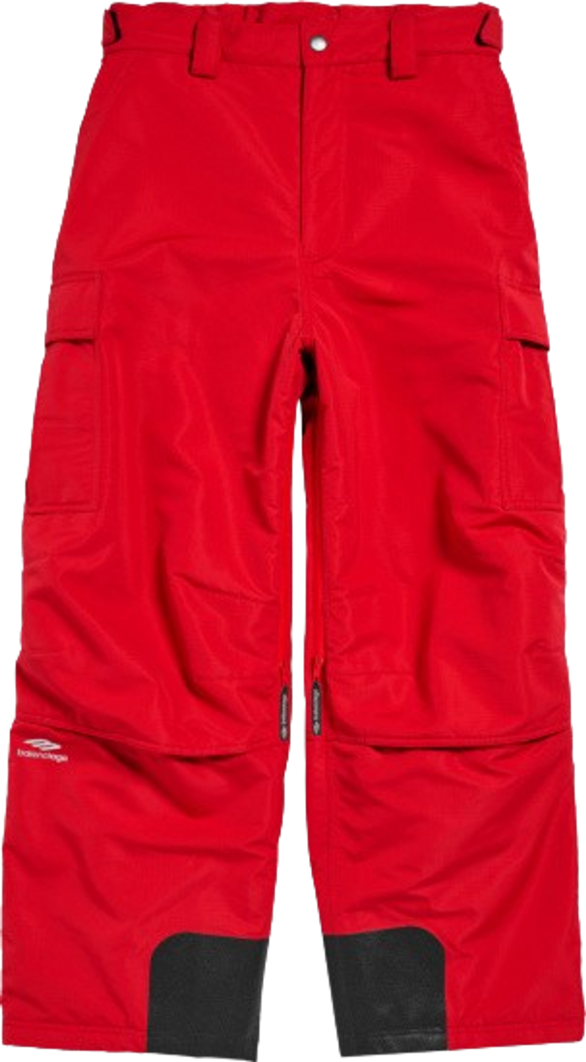 Balenciaga Red 3B Sports Icon Cargo Ski Pants
