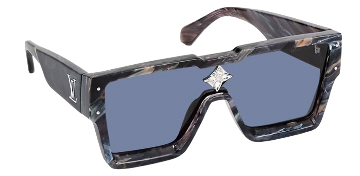 Louis Vuitton Cyclone Grey Marble Sunglasses