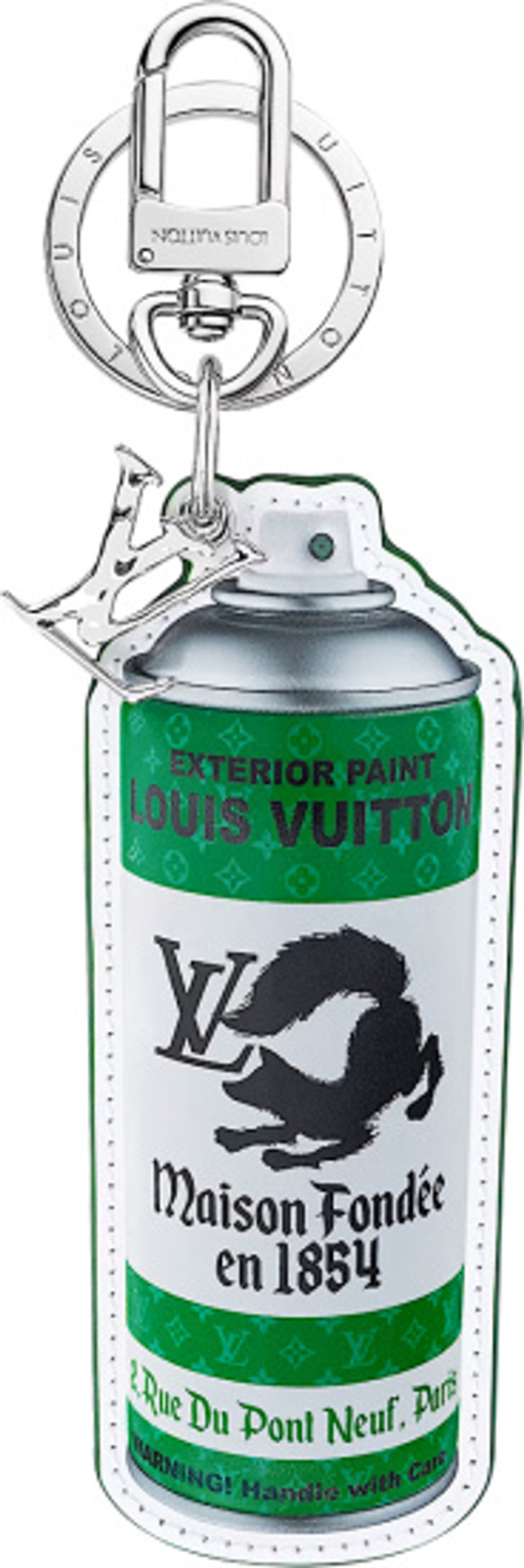 Louis Vuitton Portocre LV Paint Key Кing Иag Сharm