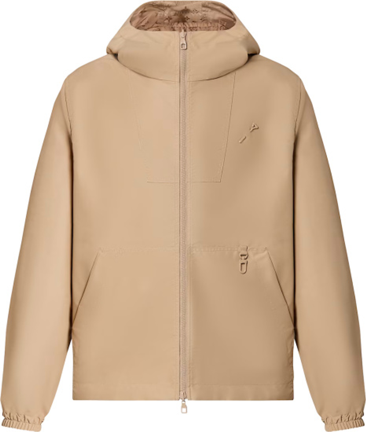 Louis Vuitton Beige Reversible Windbreaker Jacket