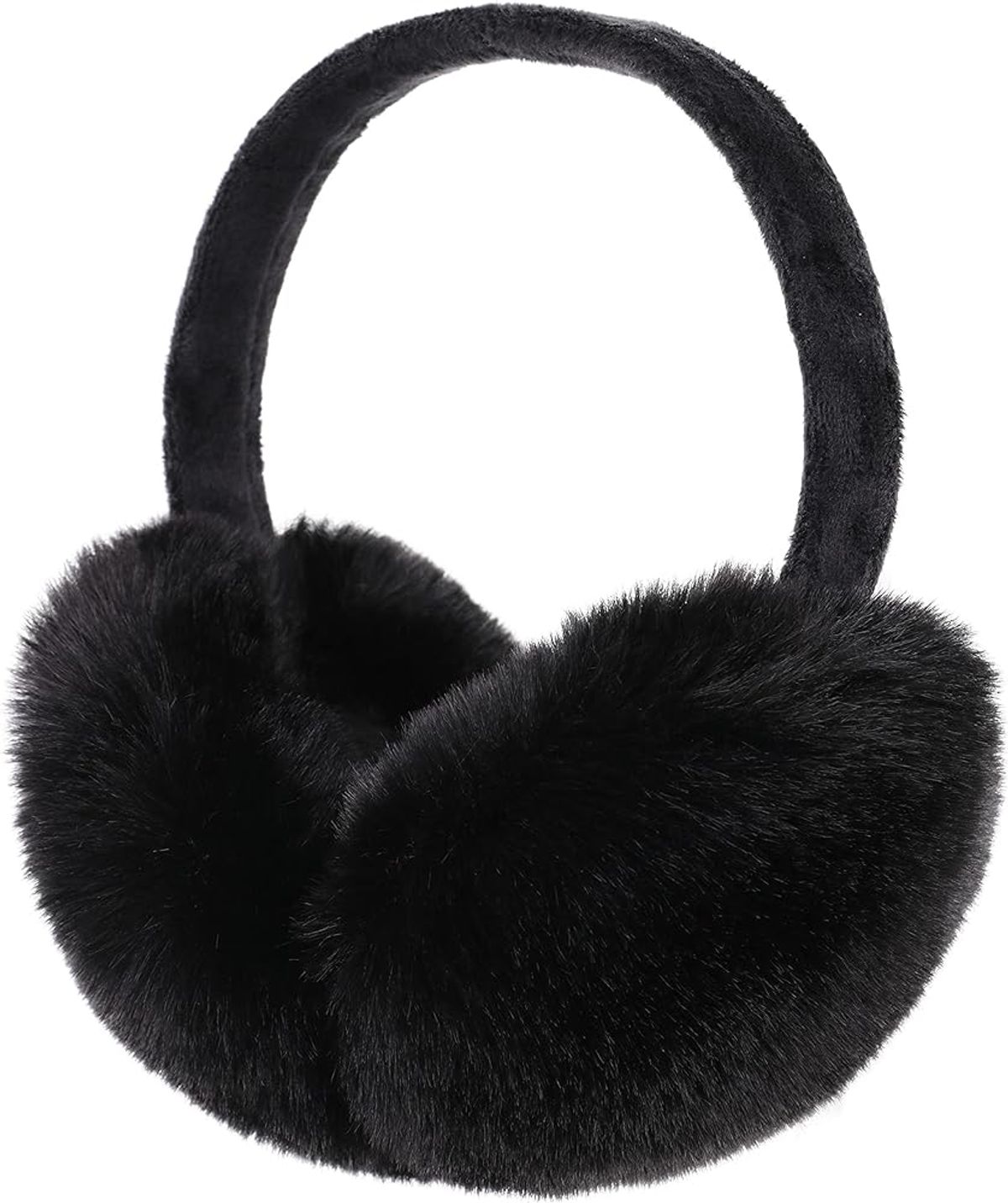 No Name Faux Furry Warm Winter Outdoors Ear Muffs