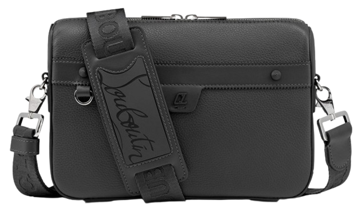 Christian Louboutin Ruisbuddy Black Messenger Bag