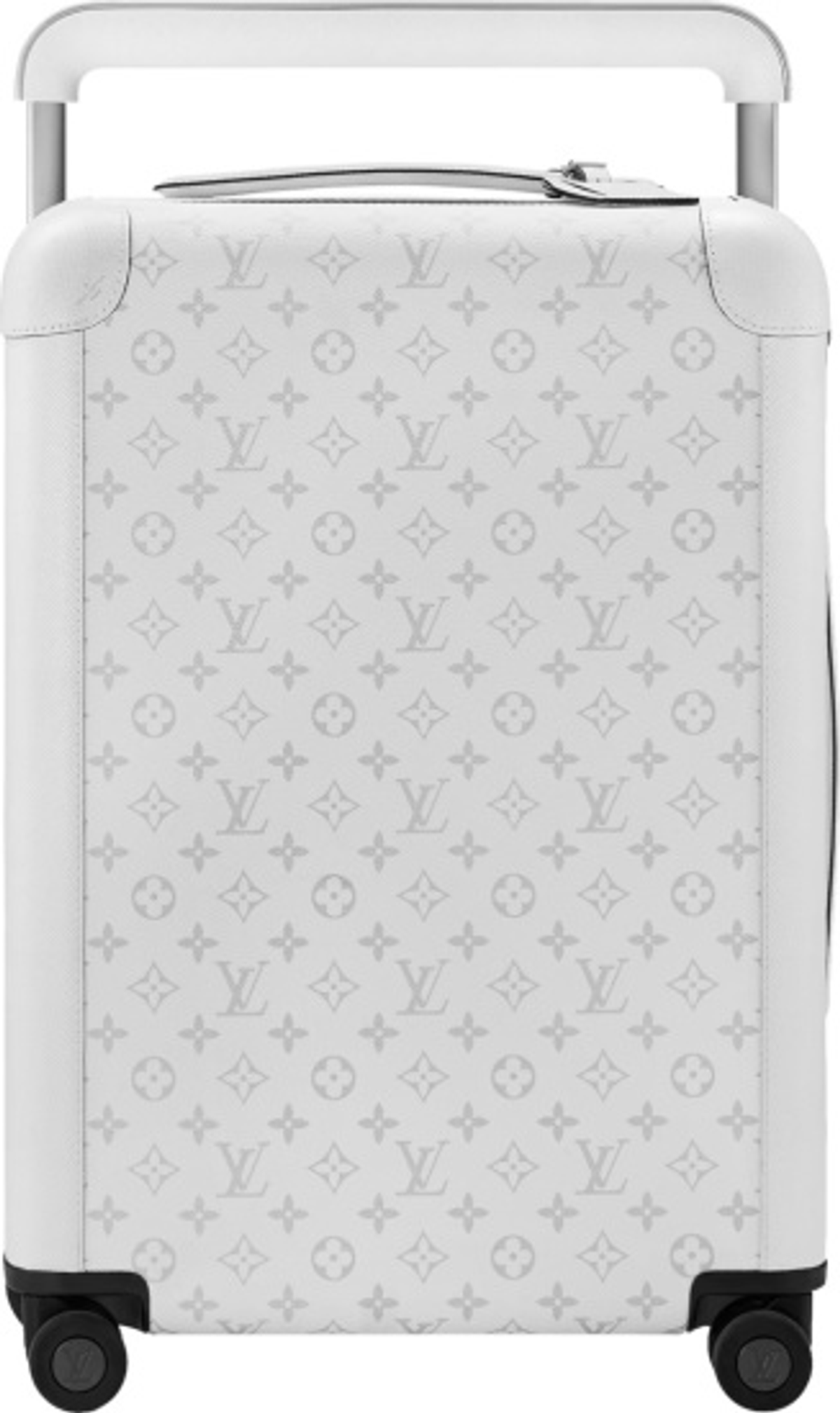 Louis Vuitton White Monogram Horizon 55 Rolling Luggage Bag