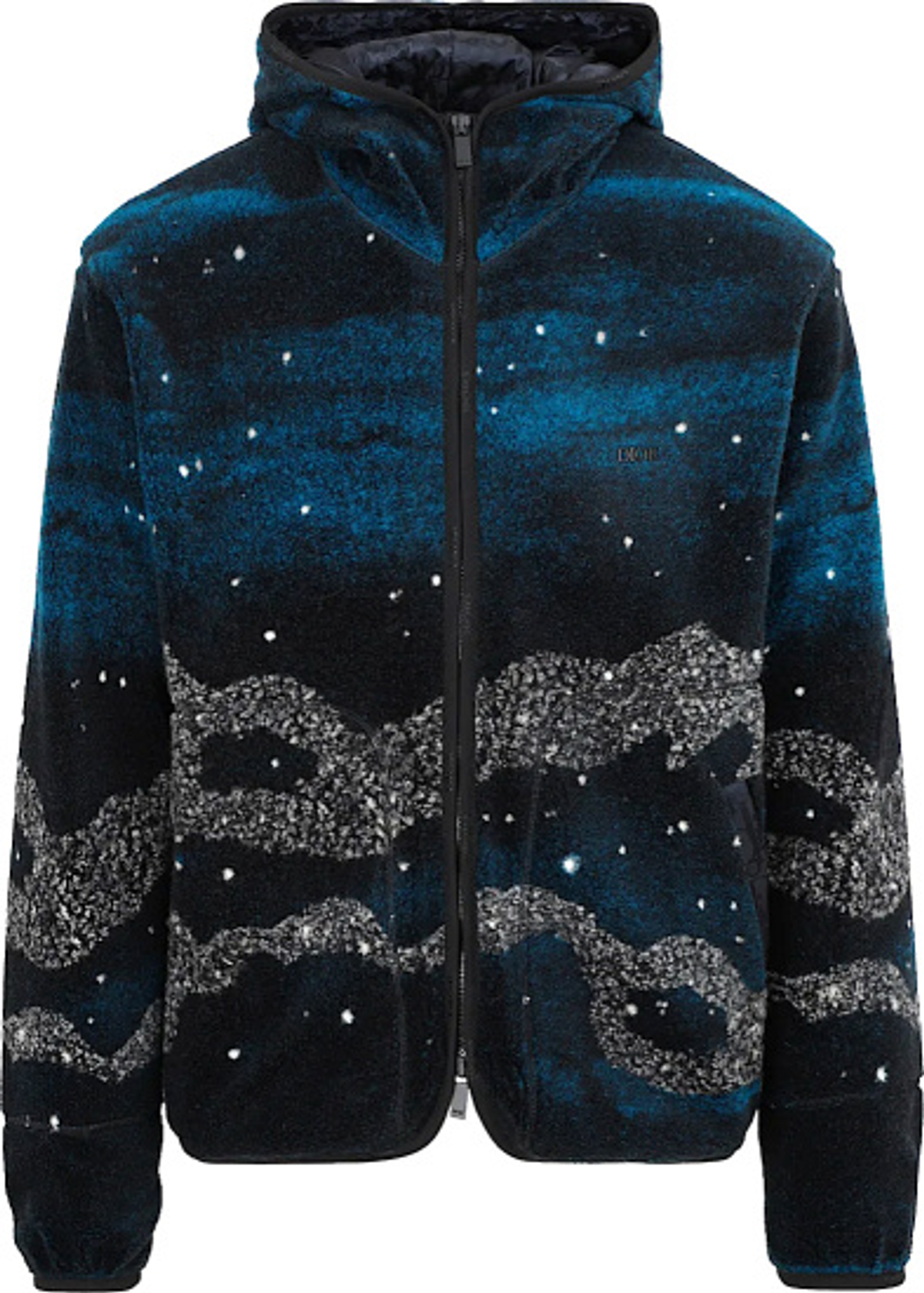 Dior × Peter Doig Night Sky Print Fleece Jacket