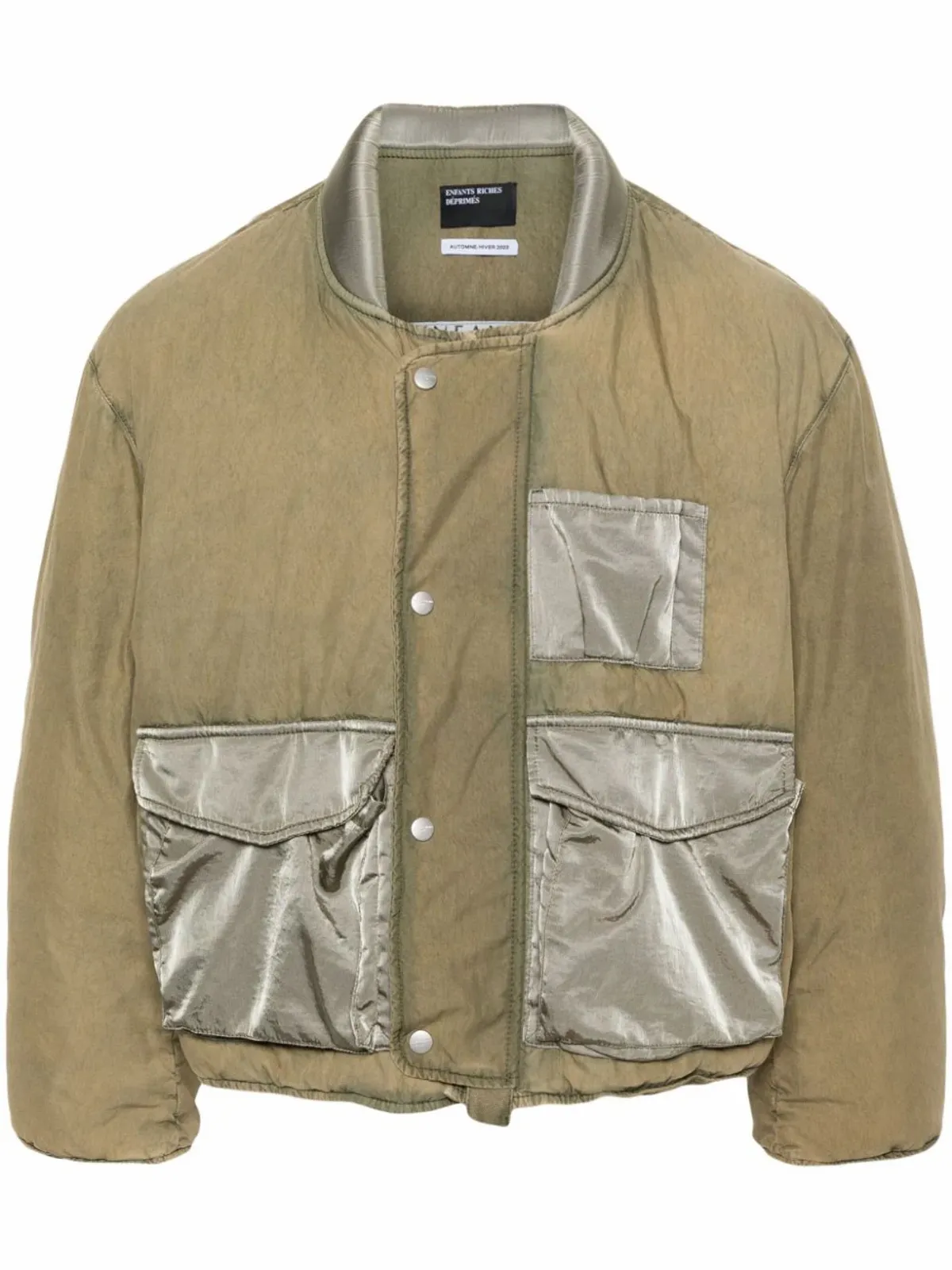 Enfants Riches Deprimes Next Exit Padded Military Jacket