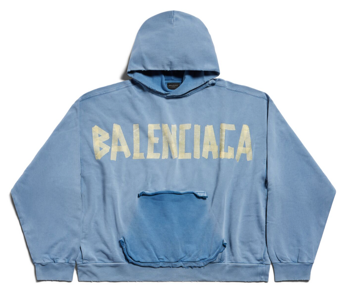 Balenciaga Blue Hoodies