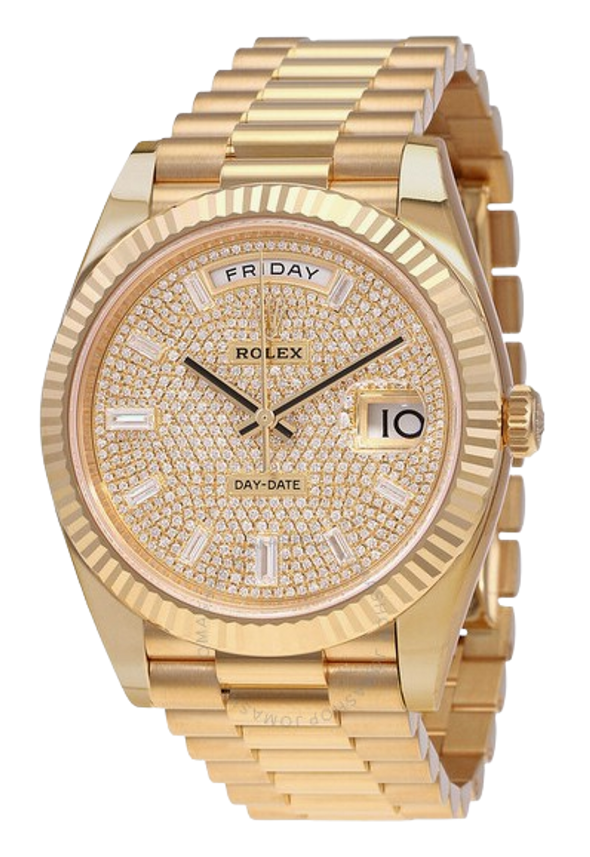 Rolex Gold Diamond Dial Day-Date Watches