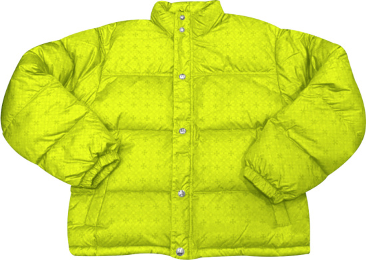 Chrome Hearts Green Down Puffer Jacket