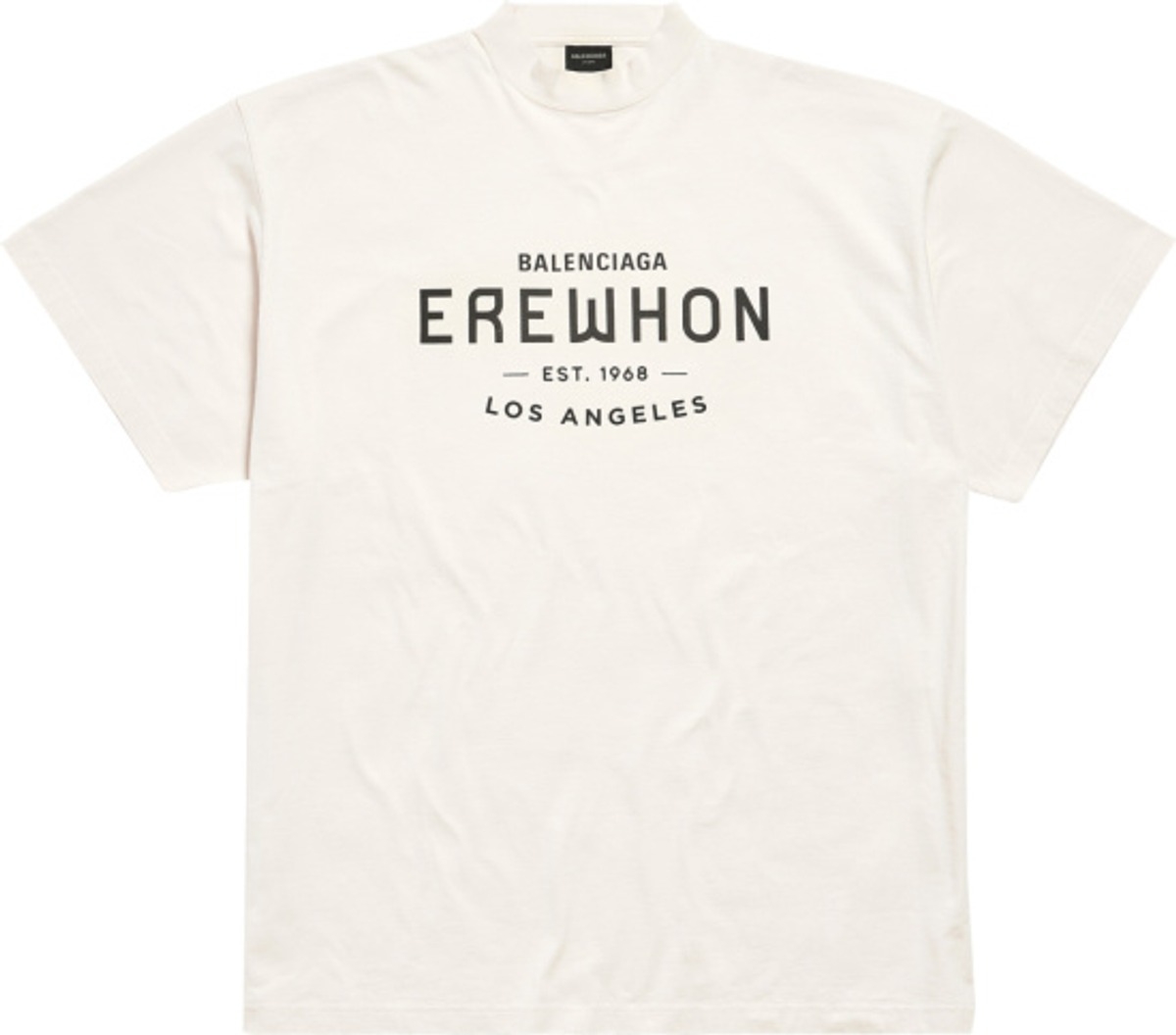 Balenciaga × Erehwon White Logo T-Shirt