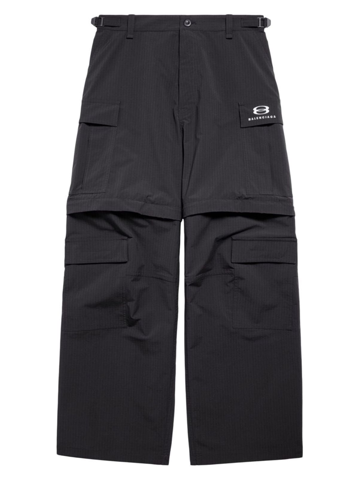 Balenciaga Black Unity Sports Icon Light Cargo Pants