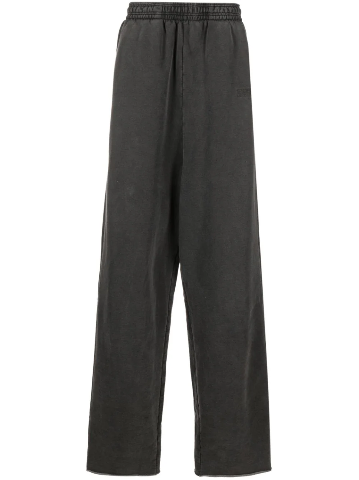 Vetements Black Elastic-waist Wide-leg Track Pants