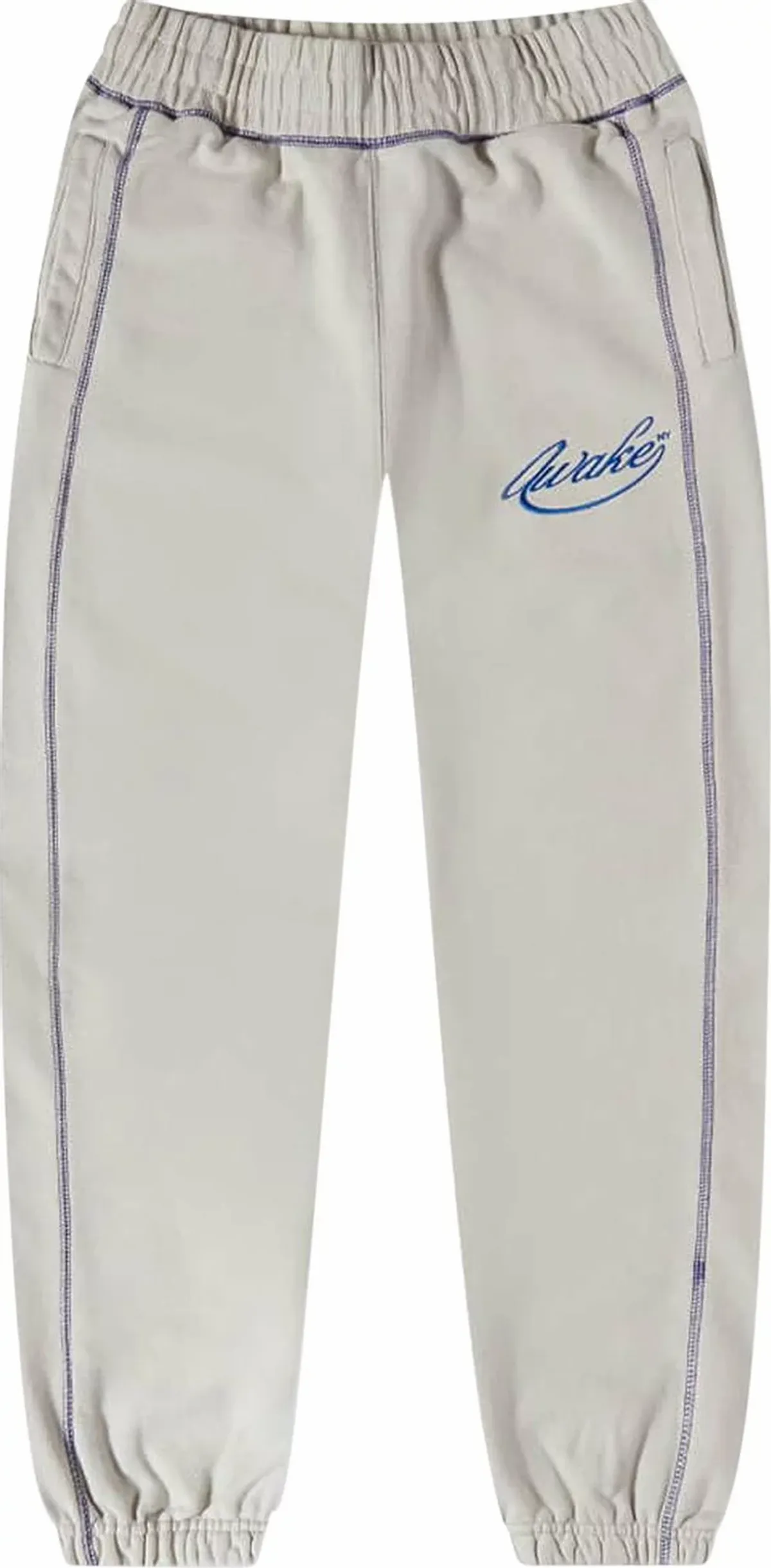 Awake NY Contrast Stitch Script Logo Sweatpants