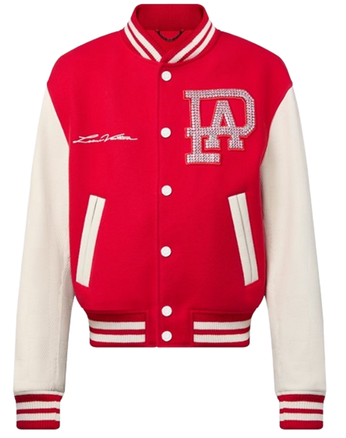 Louis Vuitton Mix Leather Varsity Blouson
