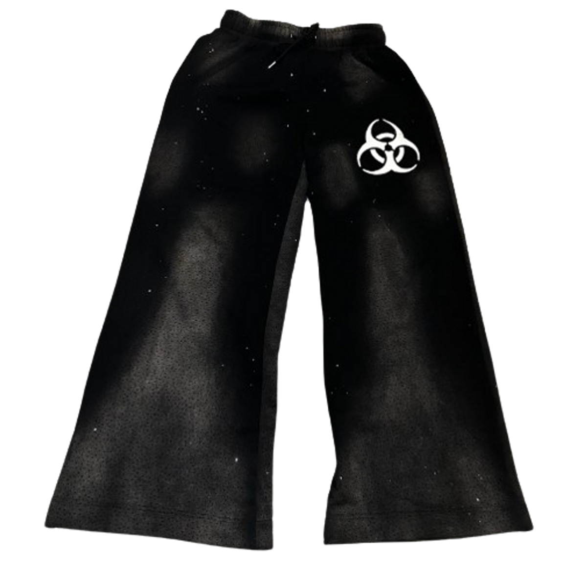 Global Threat Shiny Washed Hazard Sweatpants