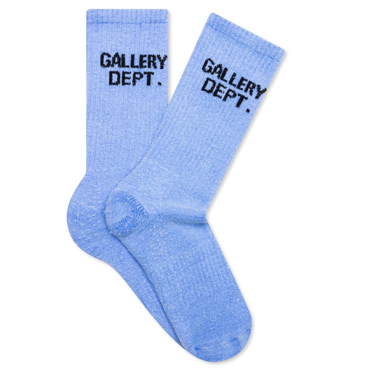 Gallery Dept. Clean Logo Ribbed Recycled Cotton-blend Socks