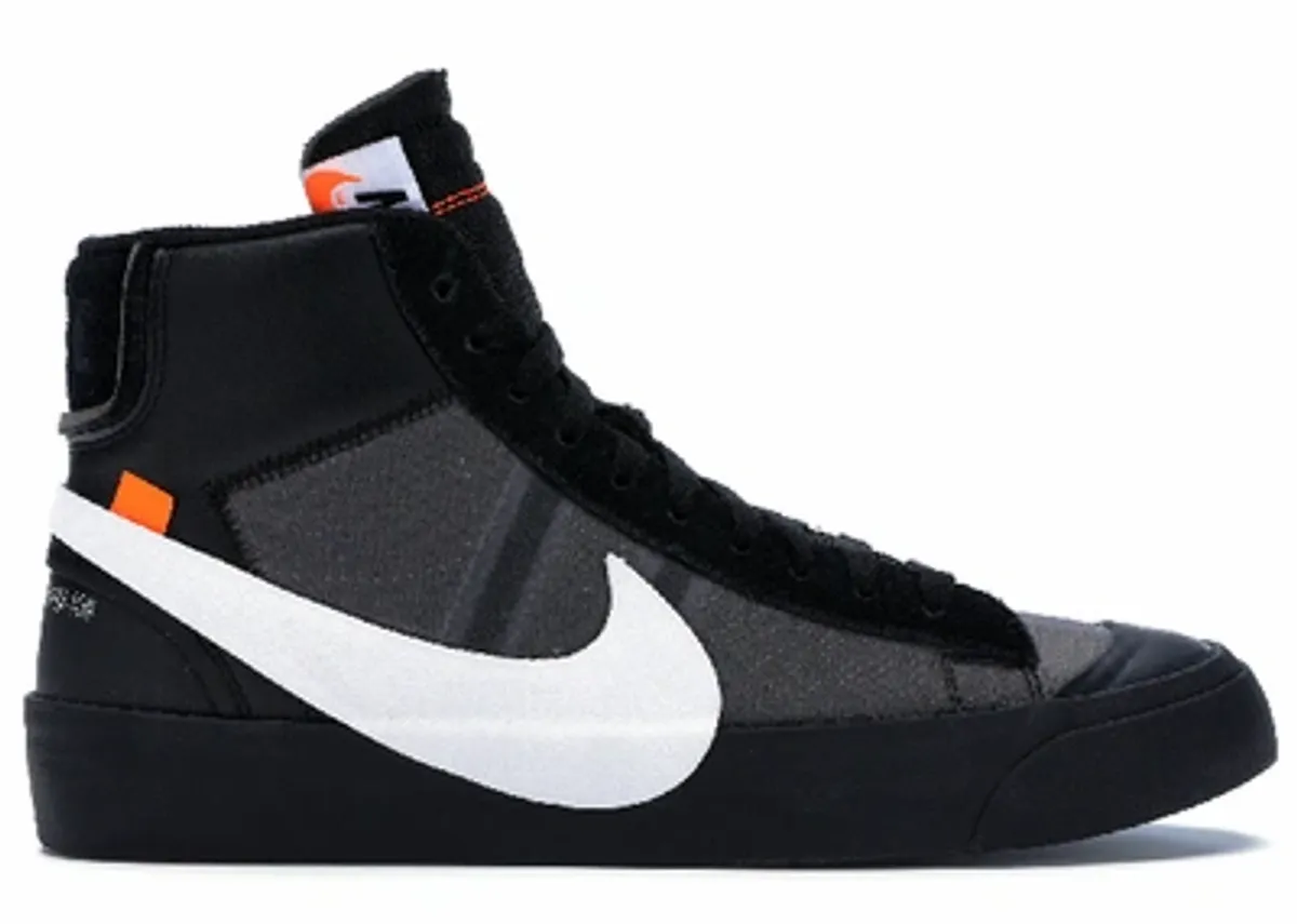 Nike Black Blazer Mid Off-white Grim Reaper