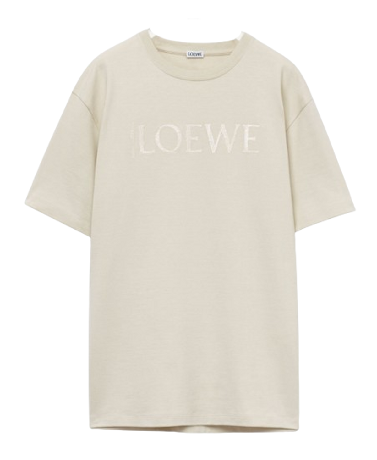 Loewe Creta Beige Relaxed Fit T-shirt