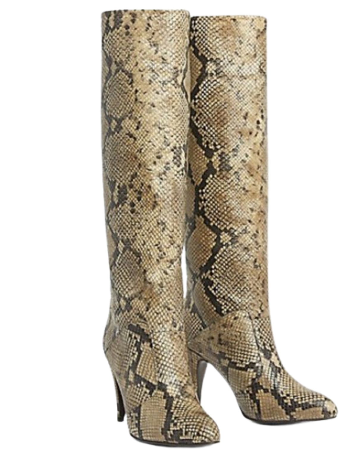 Tommy Hilfiger Python Snake Print Boots