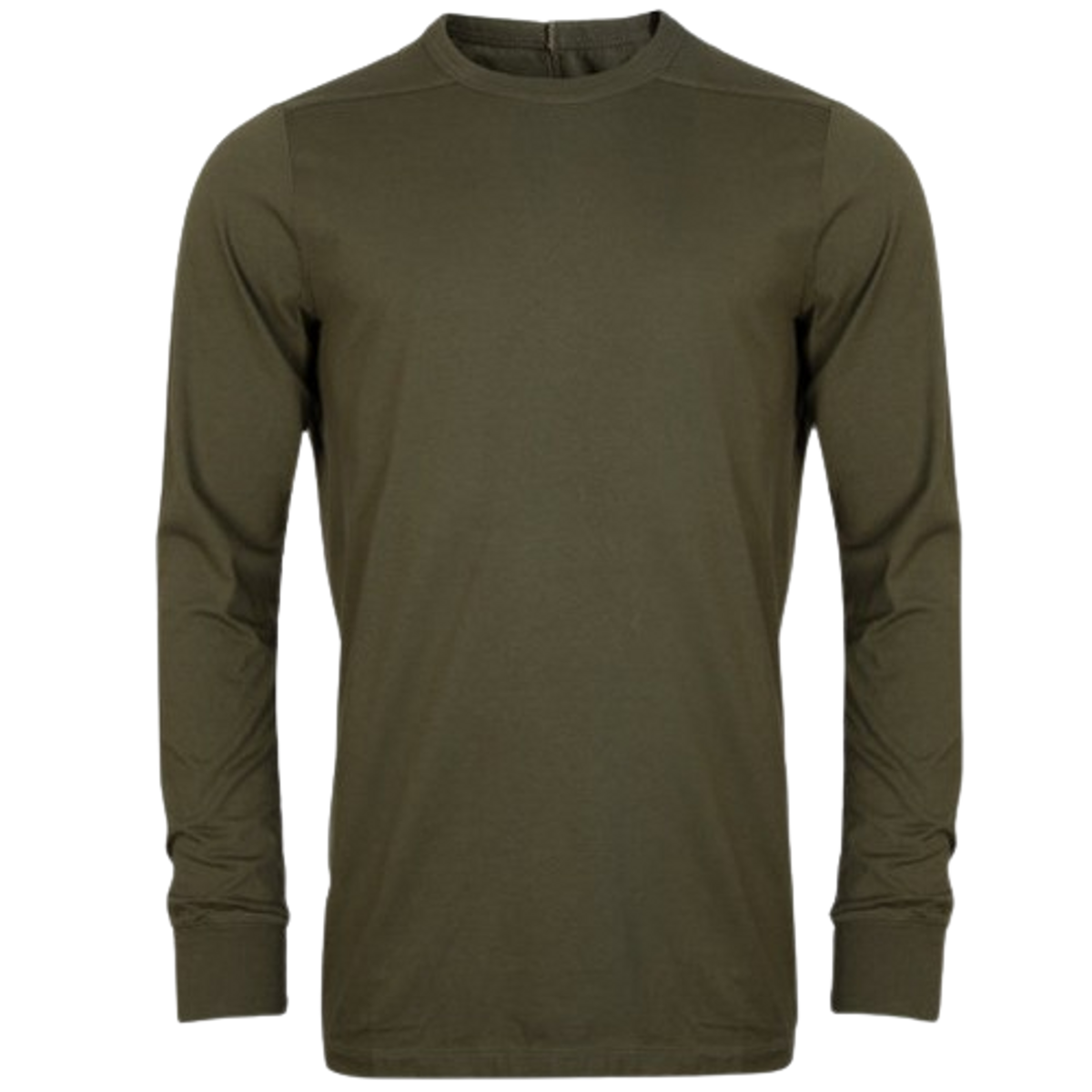 Rick Owens Khaki Crewneck Long Sleeve T-Shirt