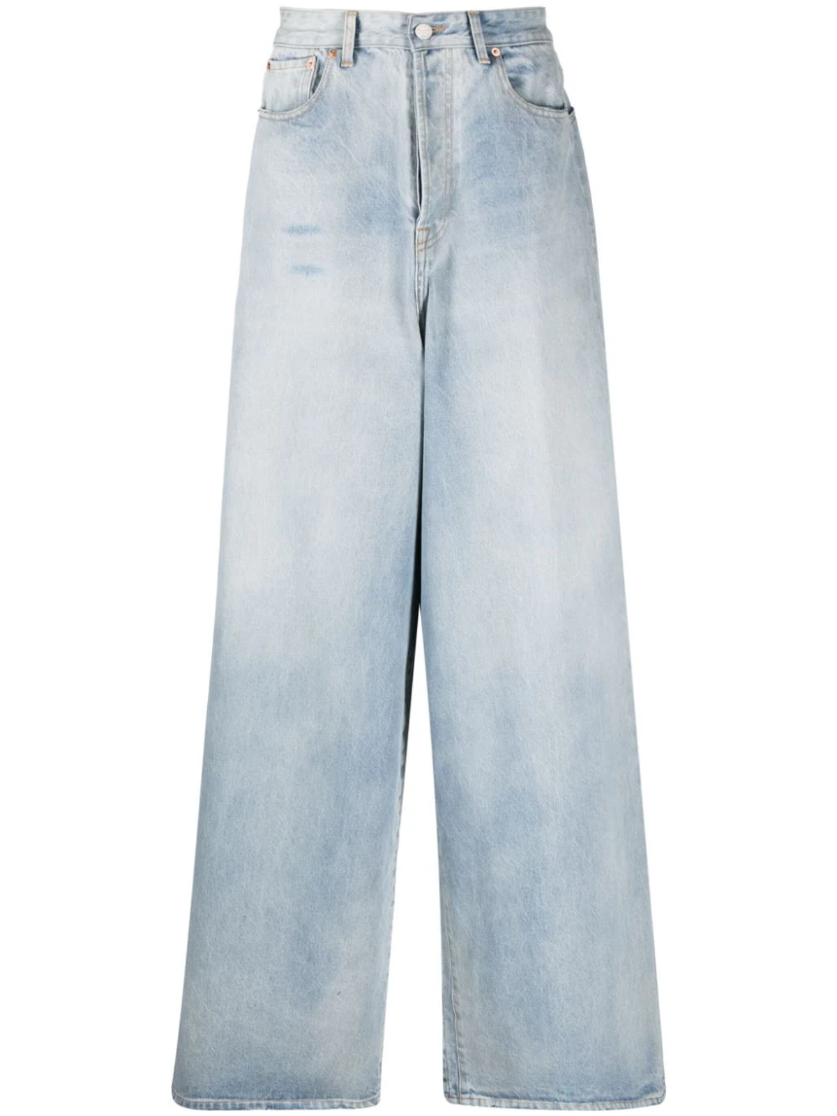 Vetements Blue Big Shape Loose-leg Jeans