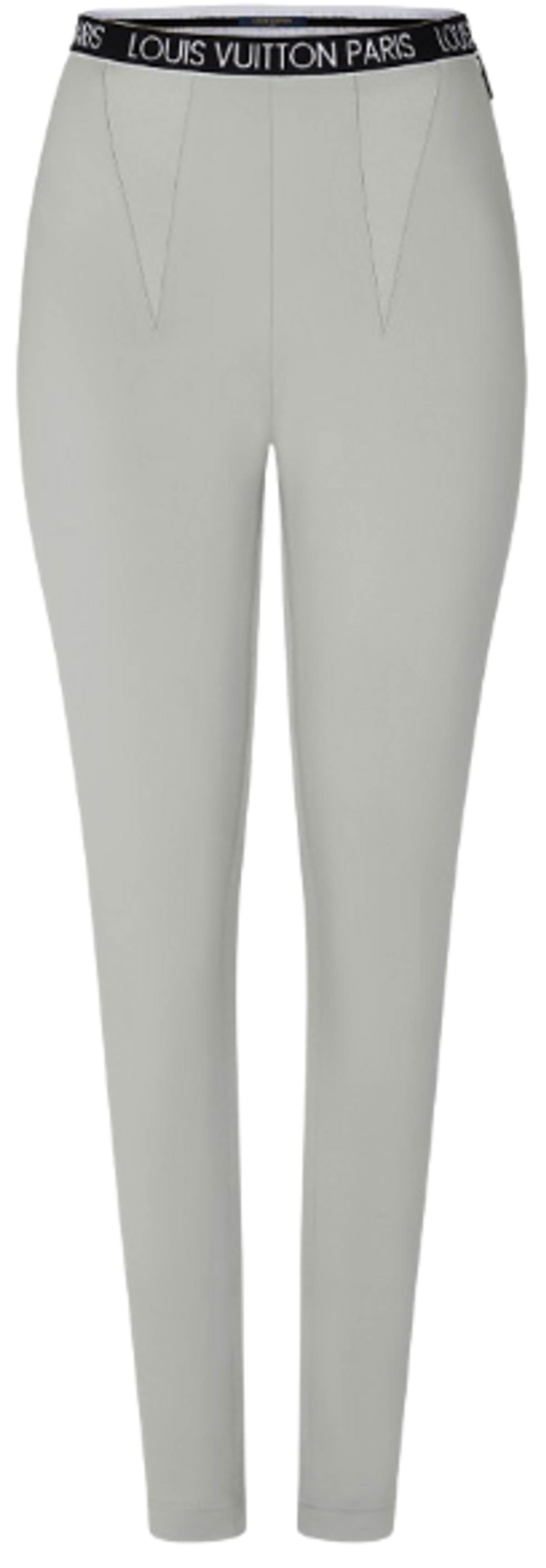 Louis Vuitton Argent Shiny Insert Leggings