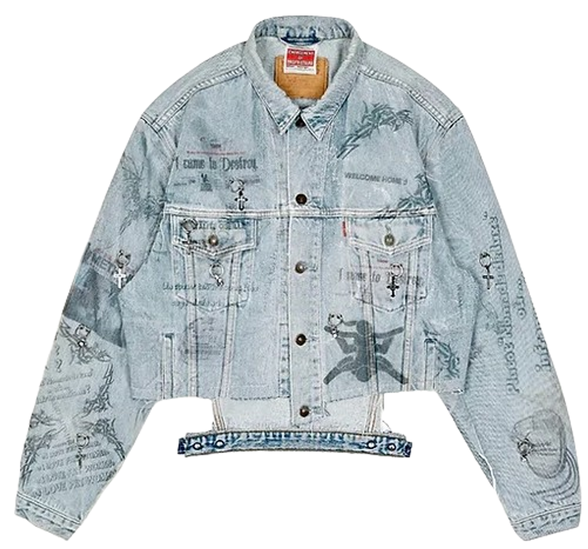 coucou bebe75018 Porn Truck Cropped Jacket