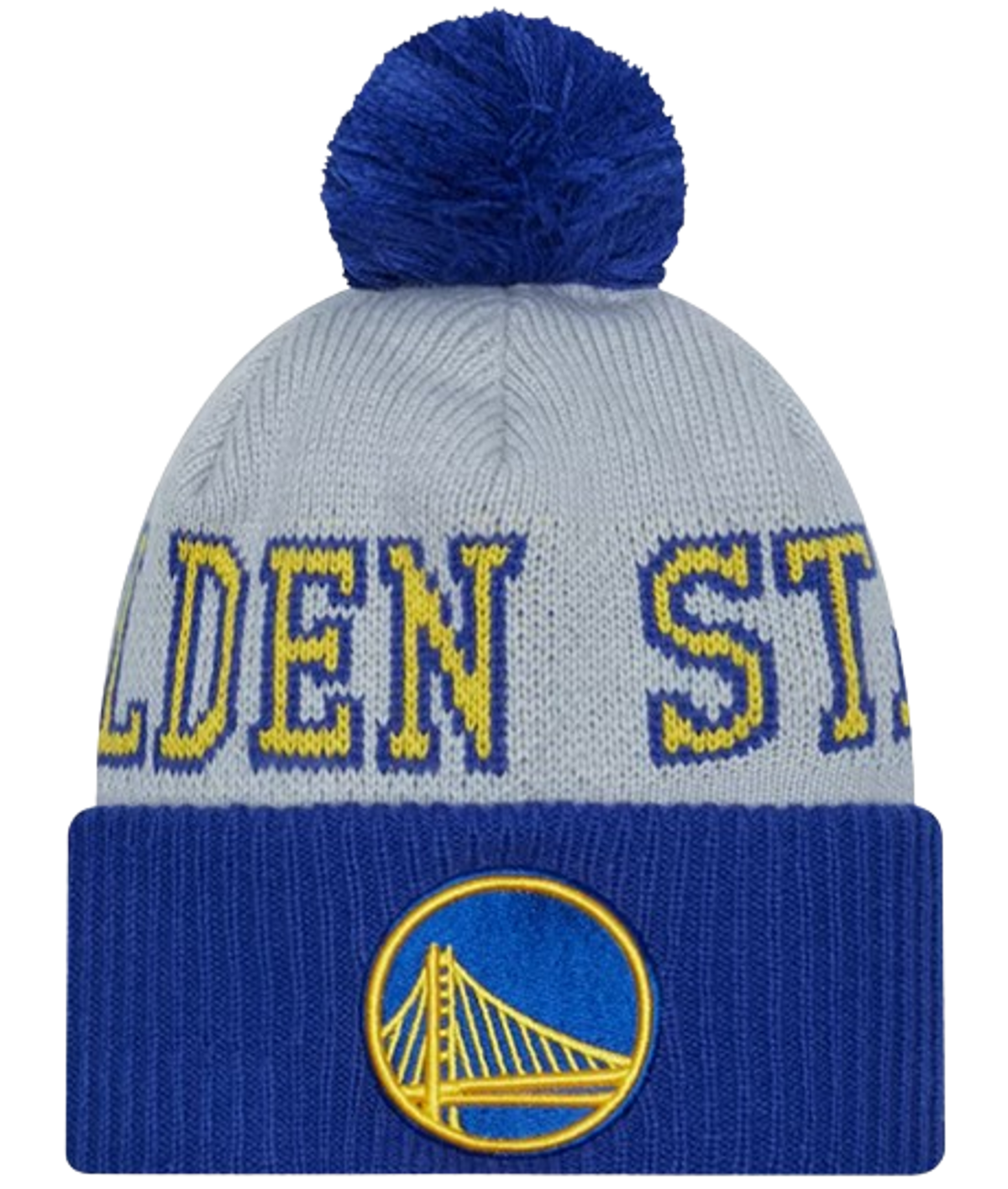 New Era Golden State Warriors Tip-Off Cuffed Knit Hat