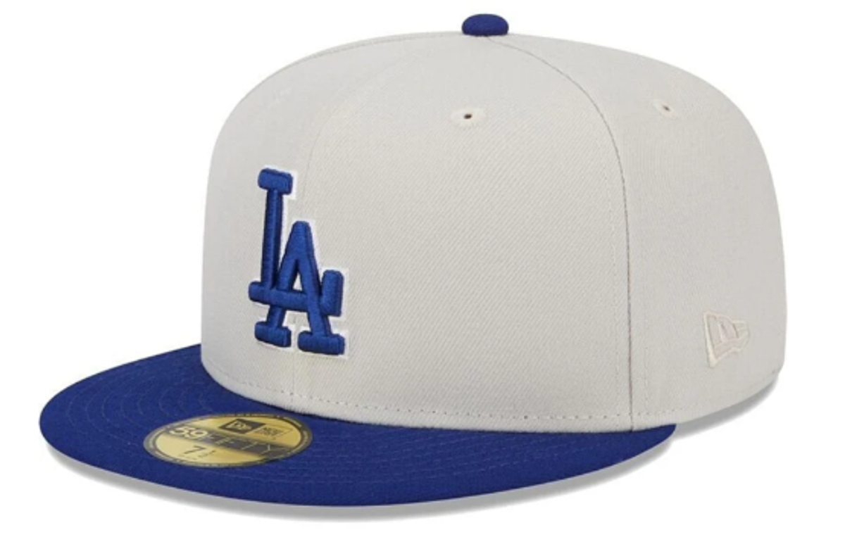 New Era Gray And Royal Los Angeles Dodgers Cap