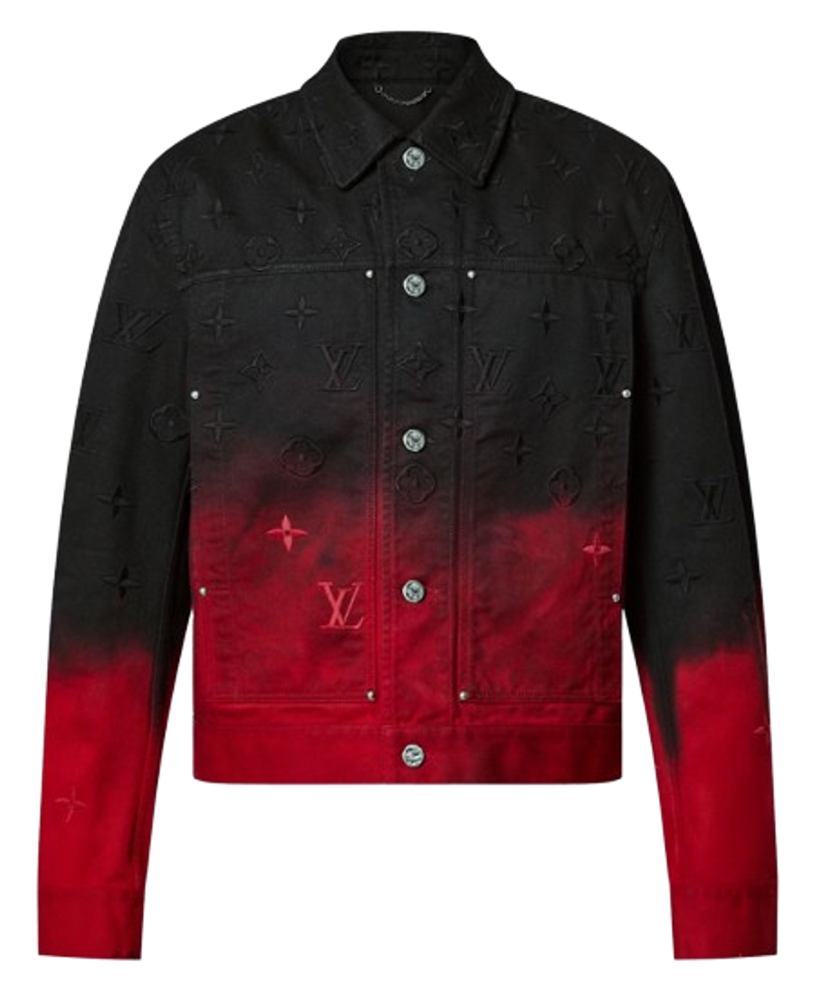 Louis Vuitton Embroidered Denim Blouson