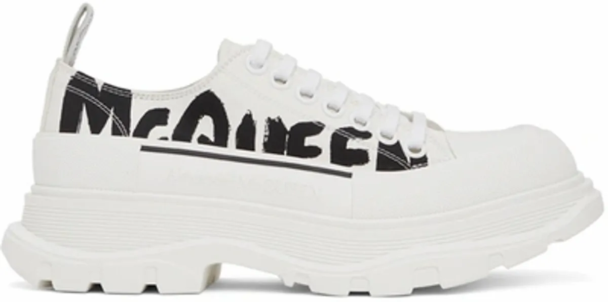 Alexander McQueen Tread Slick Canvas Sneakers