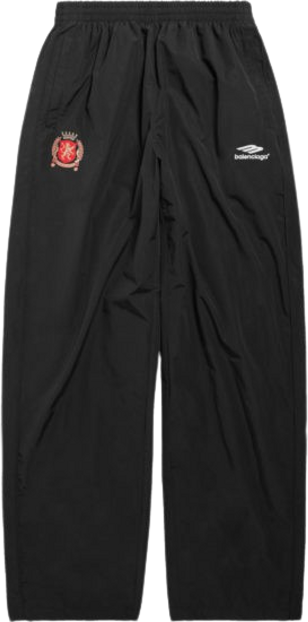 Balenciaga Black Soccer Baggy Trackpants