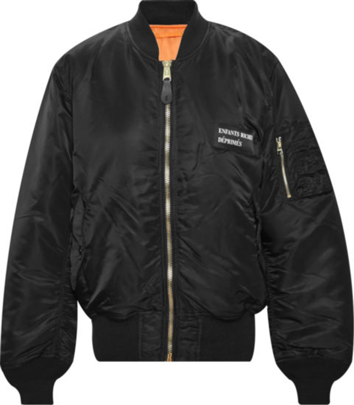 Enfants Riches Deprimes Black Mercedes Benz Logo Bomber Jacket