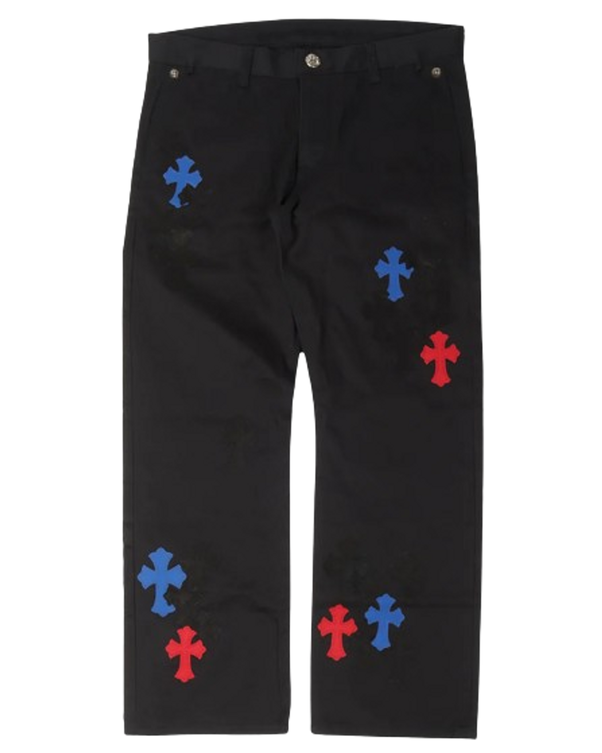Chrome Hearts Multicolor Cross Patch Chino Pants