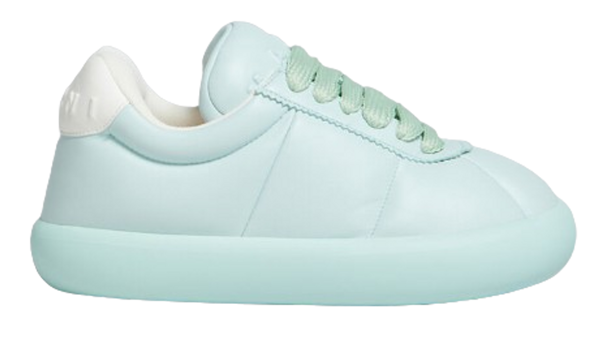 Marni Light Blue Leather Bigfoot 2.0 Sneakers