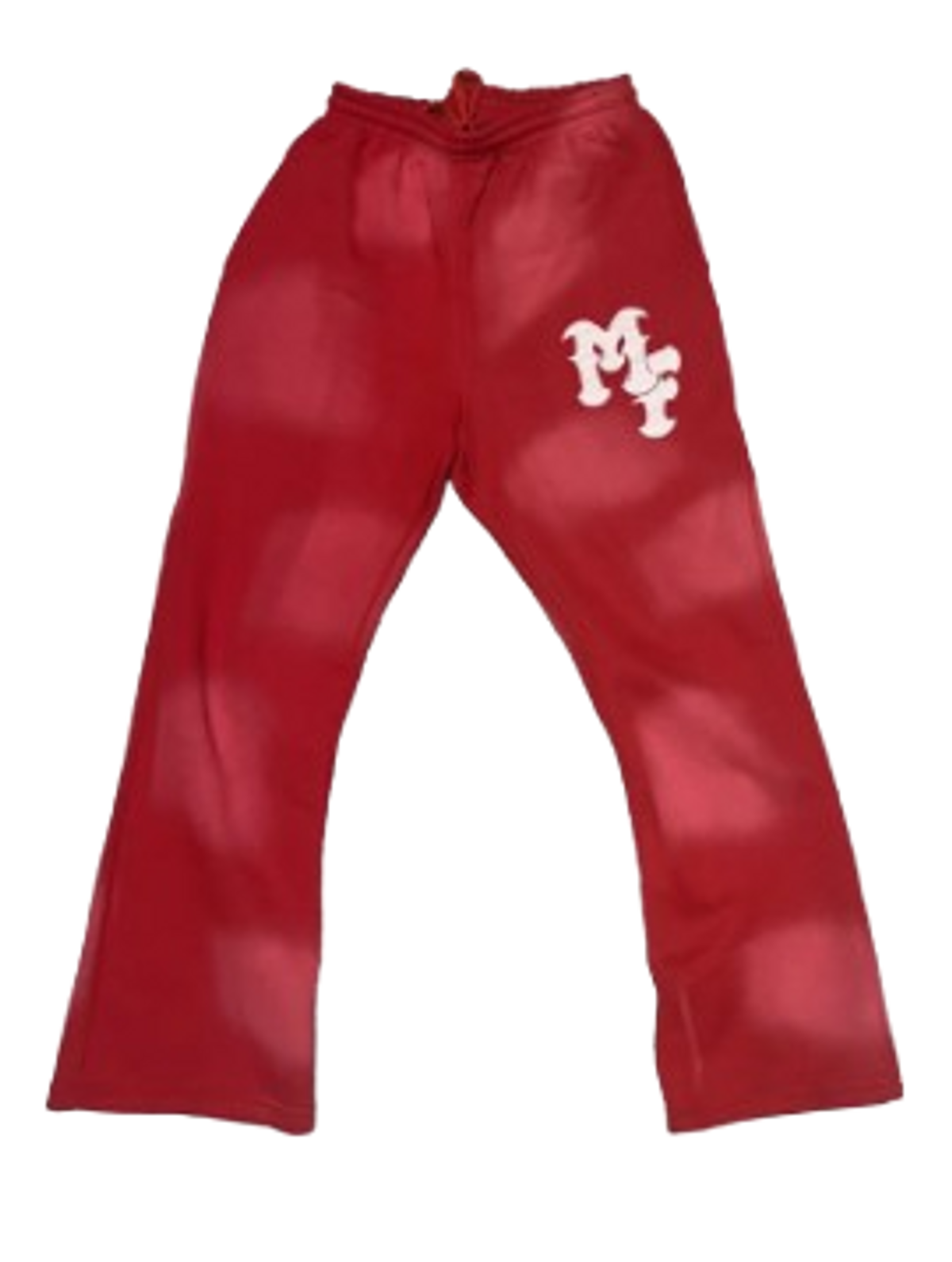 Merlins Father Acid Wash Red Pants