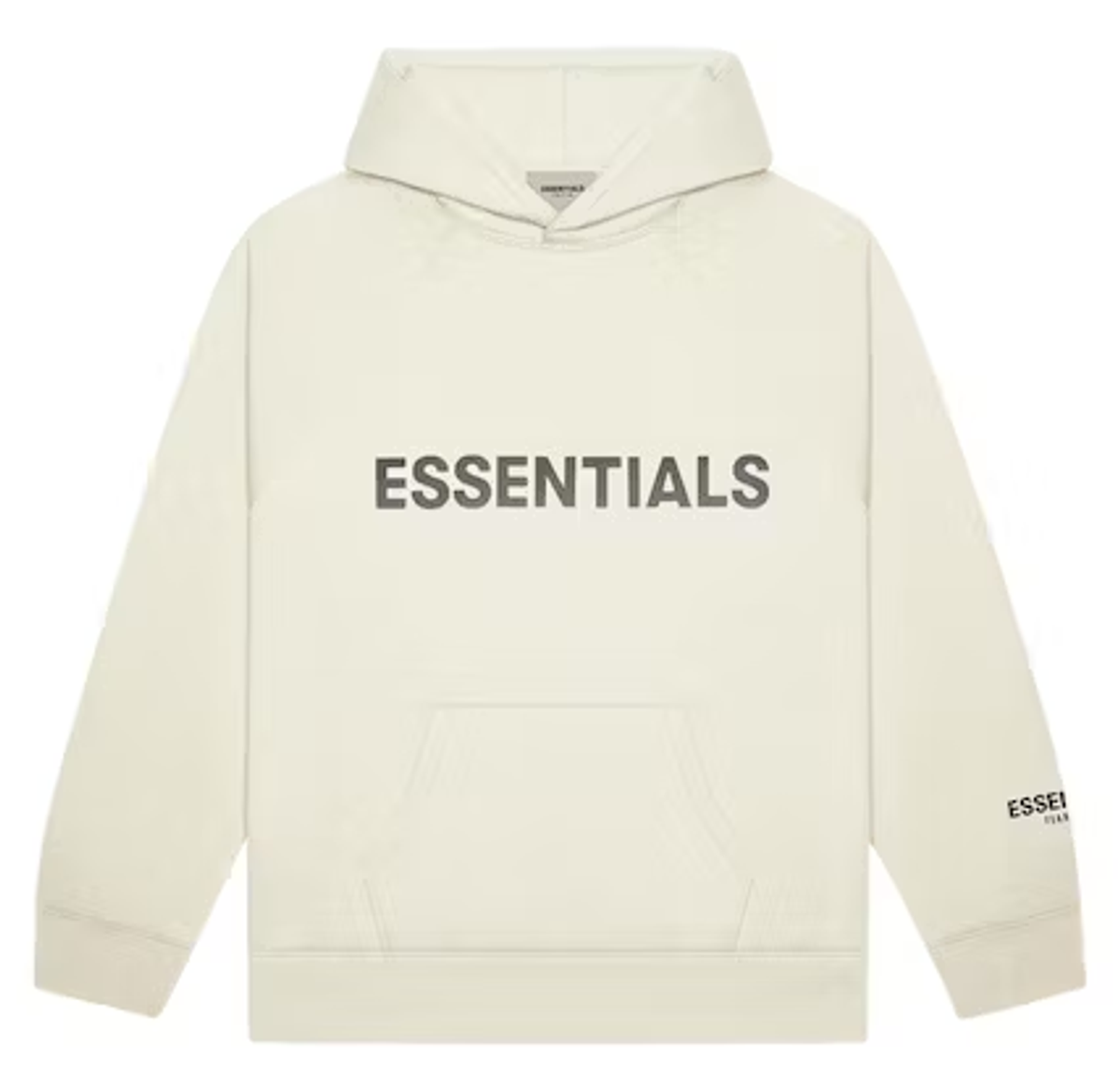 Fear of God Buttercream Applique Logo Pullover Hoodie