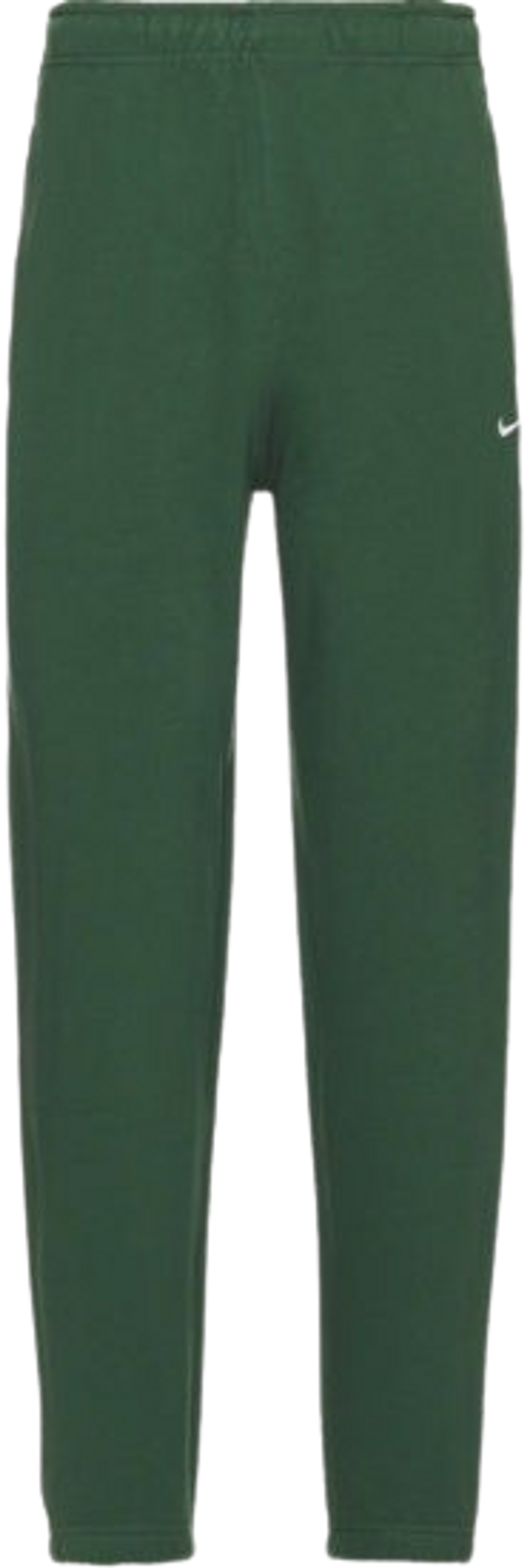 Nike Dark Fir Green & White-Swoosh Sweatpants