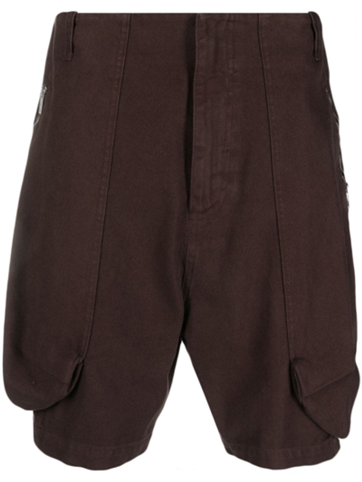 Jacquemus Le Short Cargo Brown Croissant Shorts