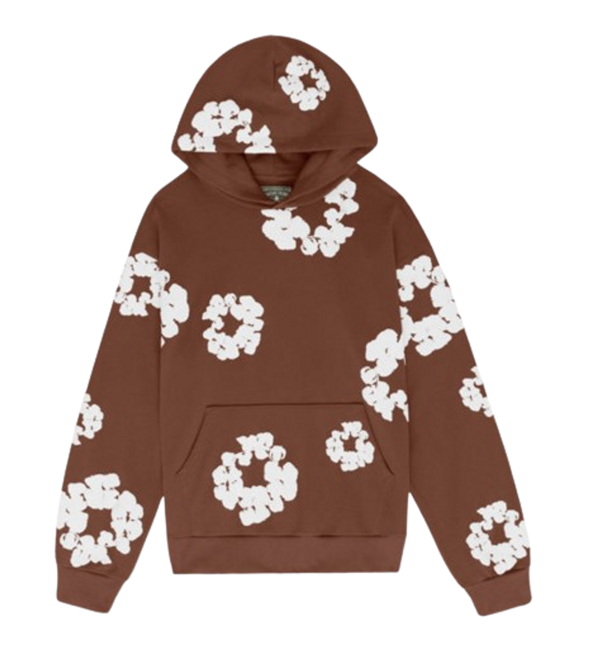 Denim Tears Brown Cotton Wreath Hoodie