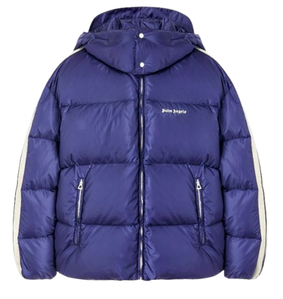 Palm Angels Hooded Track Down Jacket