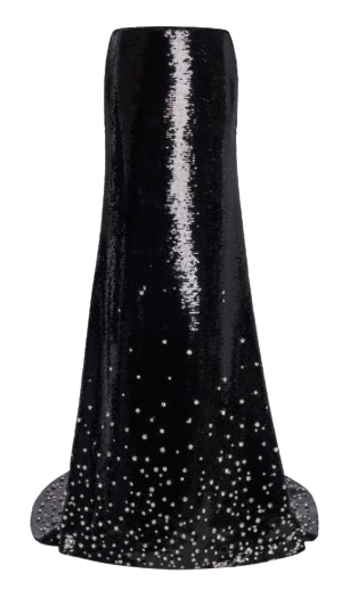 Valentino Embellished Black Maxi Skirt