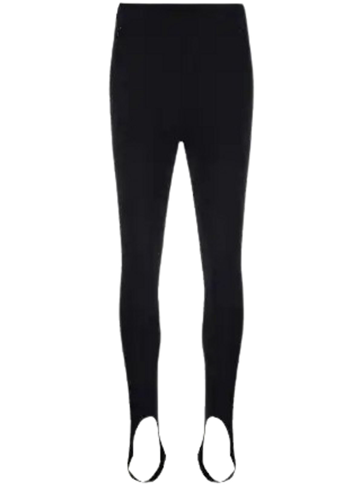 Wardrobe.NYC Stirrup Stretch Viscose Black Leggings