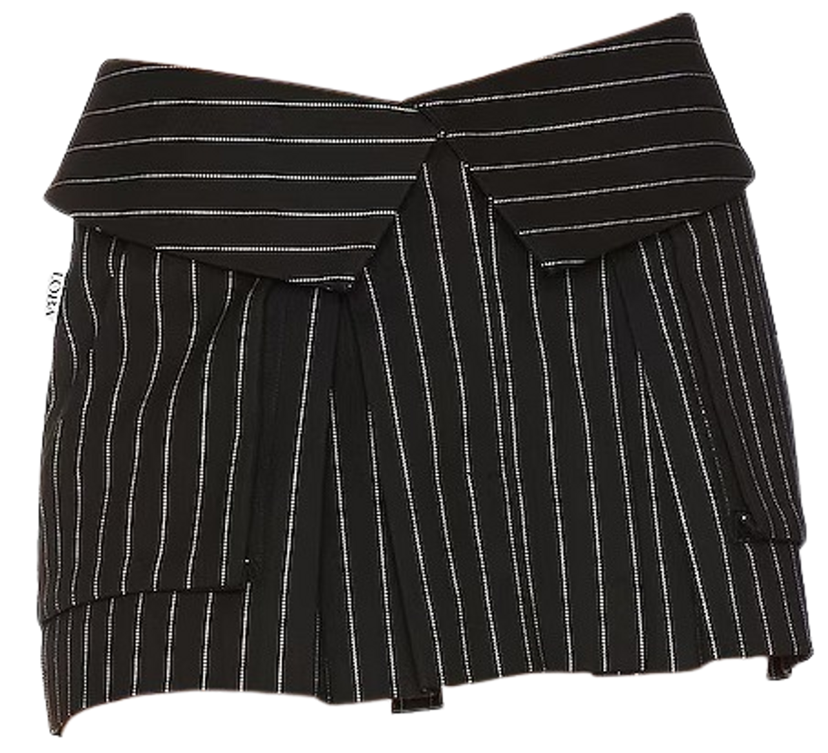 Loba Black And White Mireya Mini Skirt