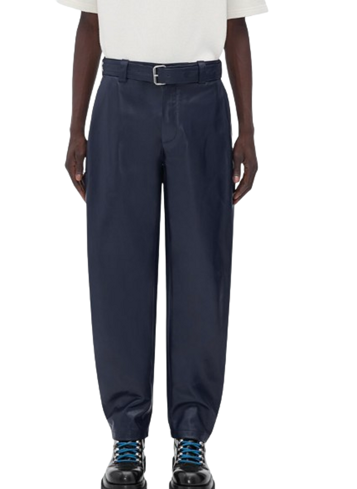 Bottega Veneta Belted Leather Pants