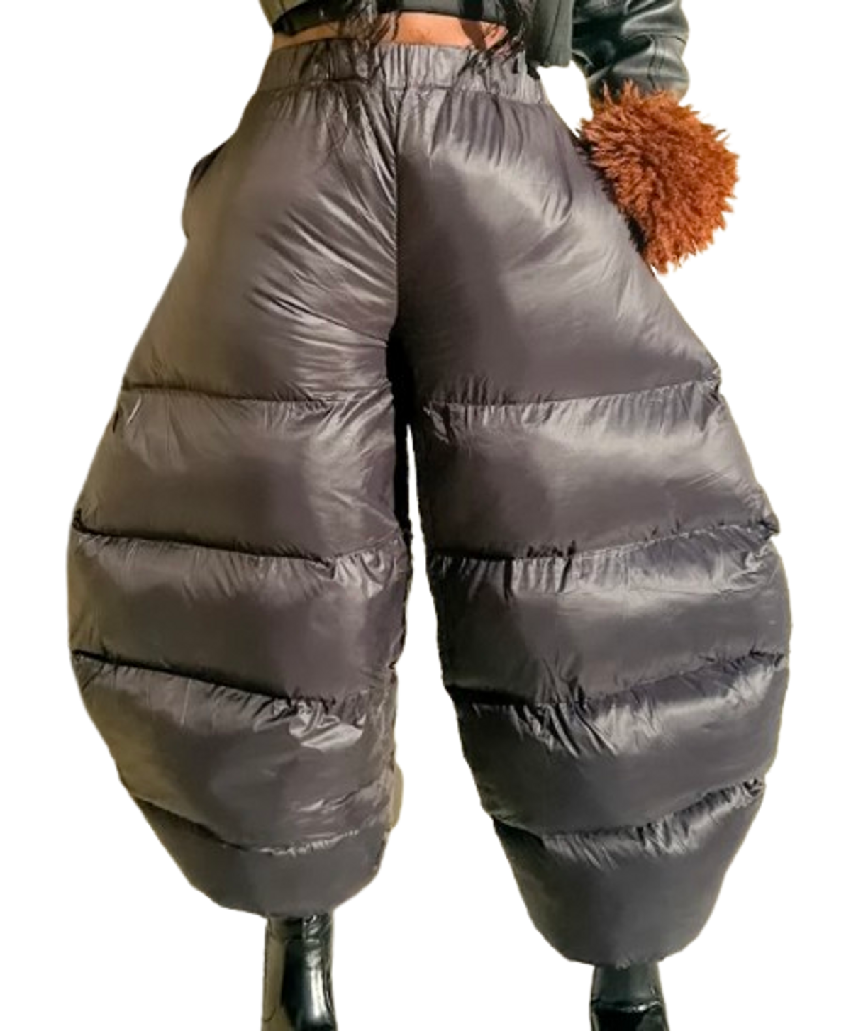 The Fashion Cellar Round Puffer Pants