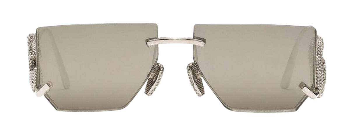 Dolce & Gabbana Crystal Metal Sunglasses