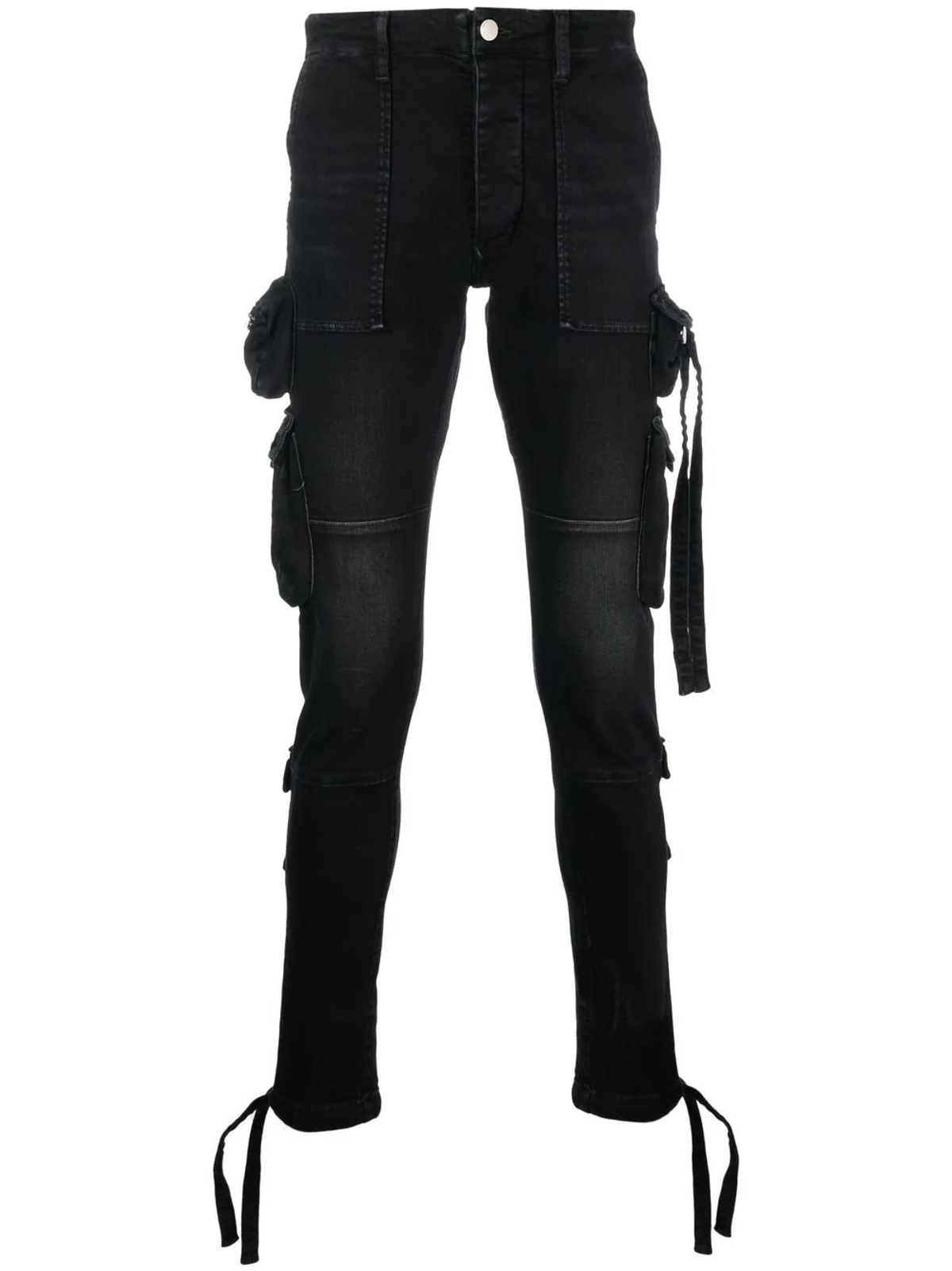 Amiri Cargo-Pockets Skinny Jeans