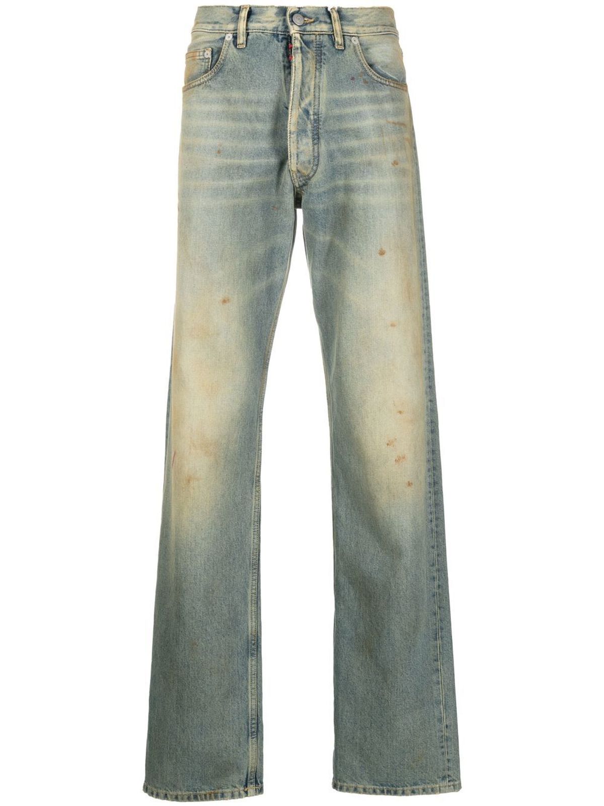Maison Margiela distressed-effect straight-leg jeans
