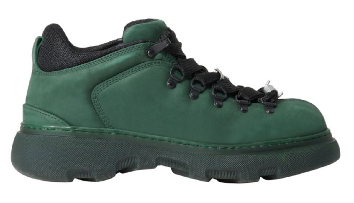 Burberry Nubuck Trek Lace-Up Boots