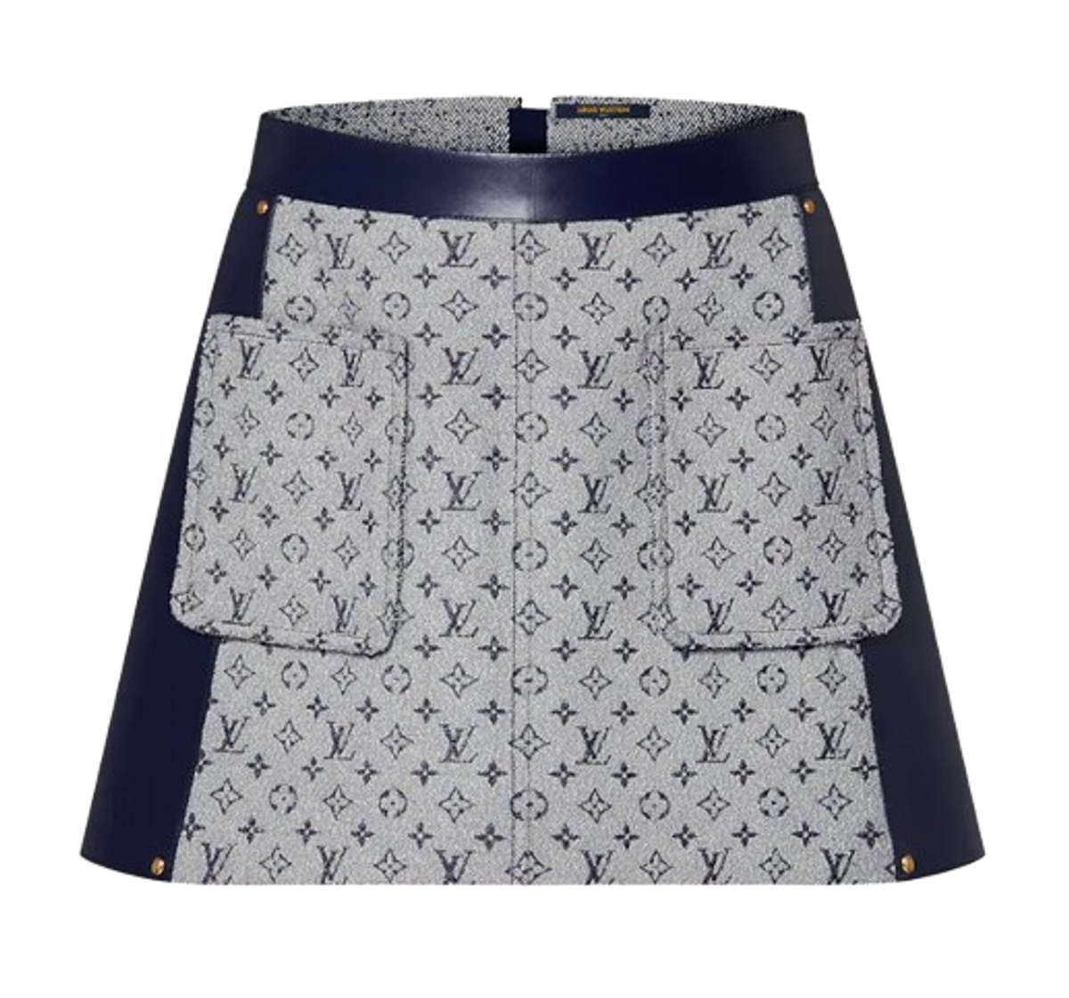 Louis Vuitton Boucle Monogram Mini Skirt